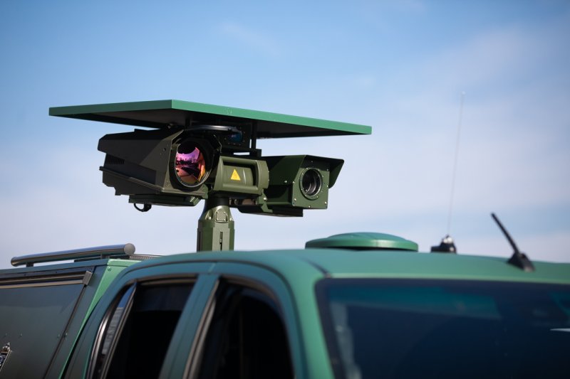 Polish Border Guard received 23 Toyota Hilux vehicles with thermal electro-optical systems (photo: website Ministerstwo Spraw Wewnętrznych i Administracji)
