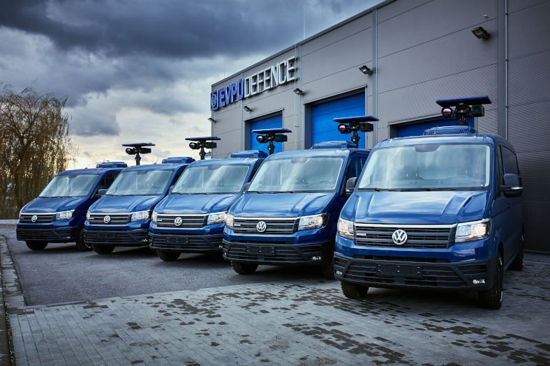 VW Crafter surveillance vehicles to be seen at NATO Days 2019
