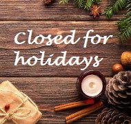 NOTICE - Christmas holidays from 20 Dec…