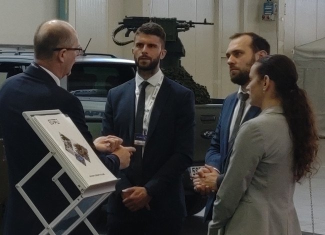 A meeting with PhDr. Tomáš Kopečný from the Czech Ministry of Defence and Ing. Kristýna Stejskalová, Ph.D., from DSIA