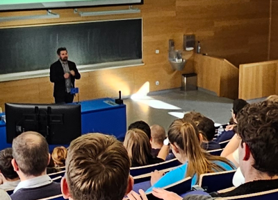 We met students at the Day with Optics